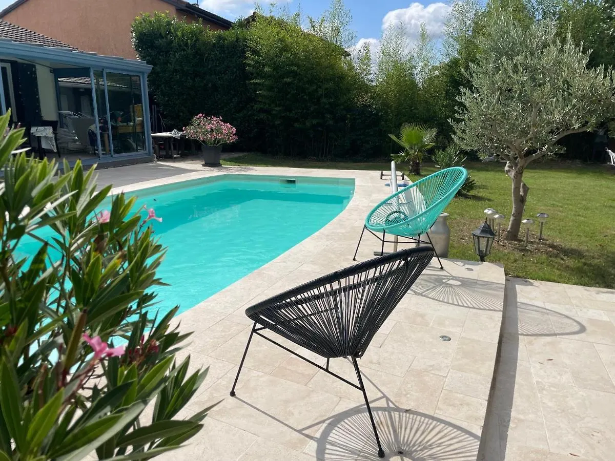 Villa Poetique Proche De Lyon Saint-Marcel-en-Dombes France